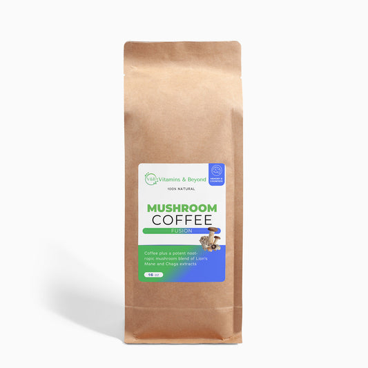Mushroom Coffee Fusion - Lion’s Mane & Chaga 16oz