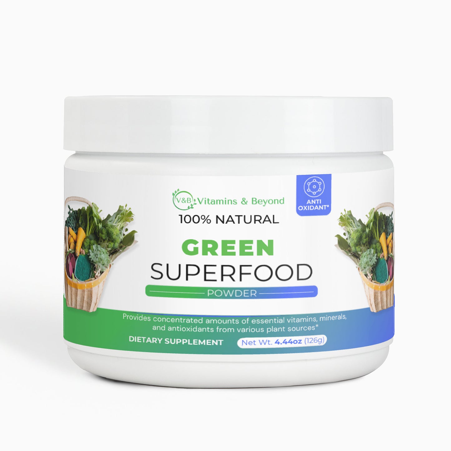 100% Natural Greens Superfood Powder