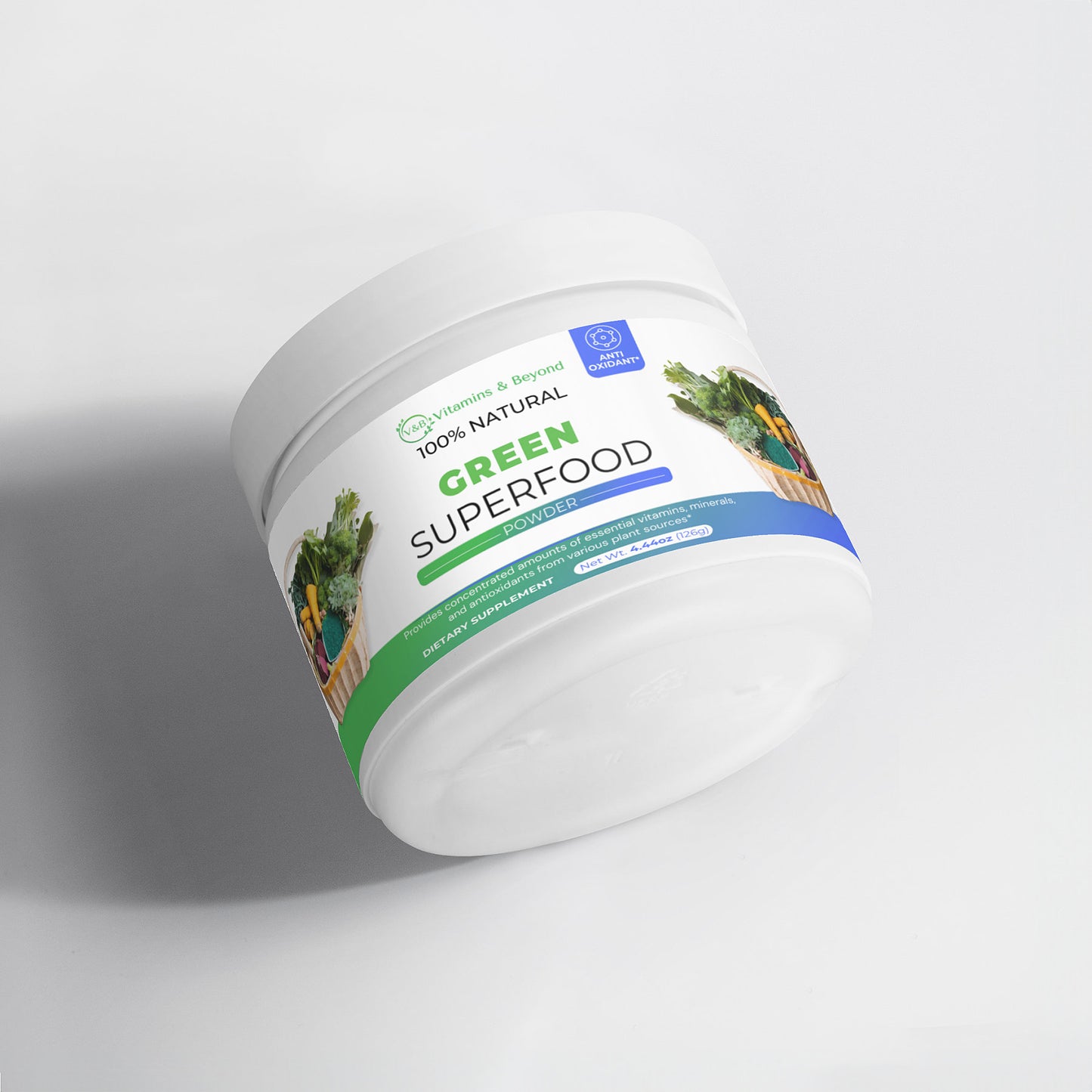 100% Natural Greens Superfood Powder