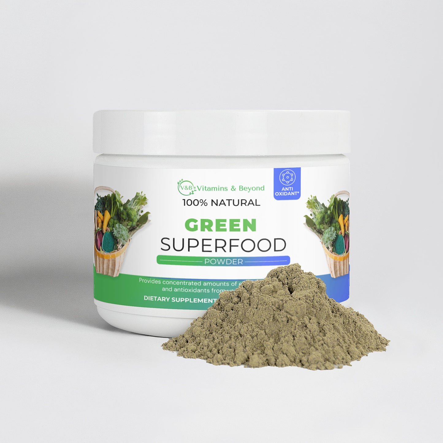 100% Natural Greens Superfood Powder