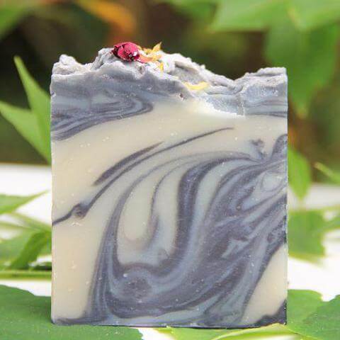 Organic Charcoal Peppermint Soap Bar